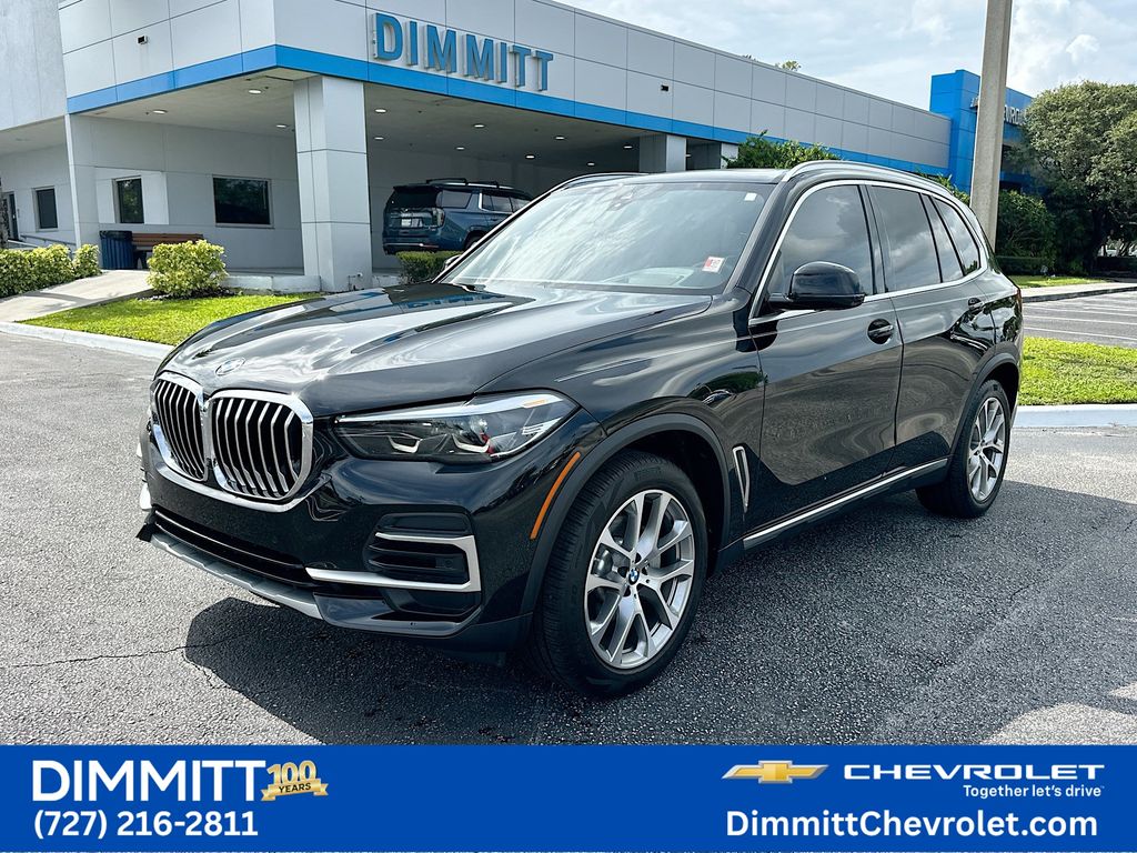 Jet Black 2023 BMW X5 SUV / Crossover Rear-Wheel Drive 8-Speed Automatic
