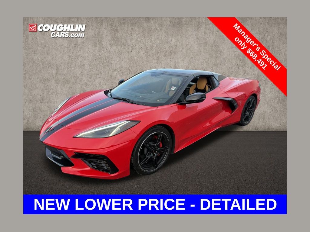 Torch Red 2020 Chevrolet Corvette Stingray 2LT Convertible RWD Convertible Rear-Wheel Drive 8-Speed Dual Clutch