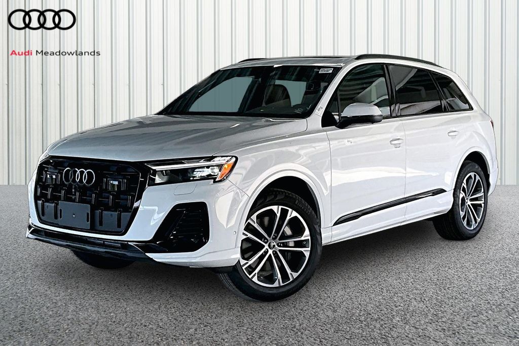 Glacier White Metallic 2026 Audi Q7 SUV / Crossover All-Wheel Drive 8-Speed Automatic