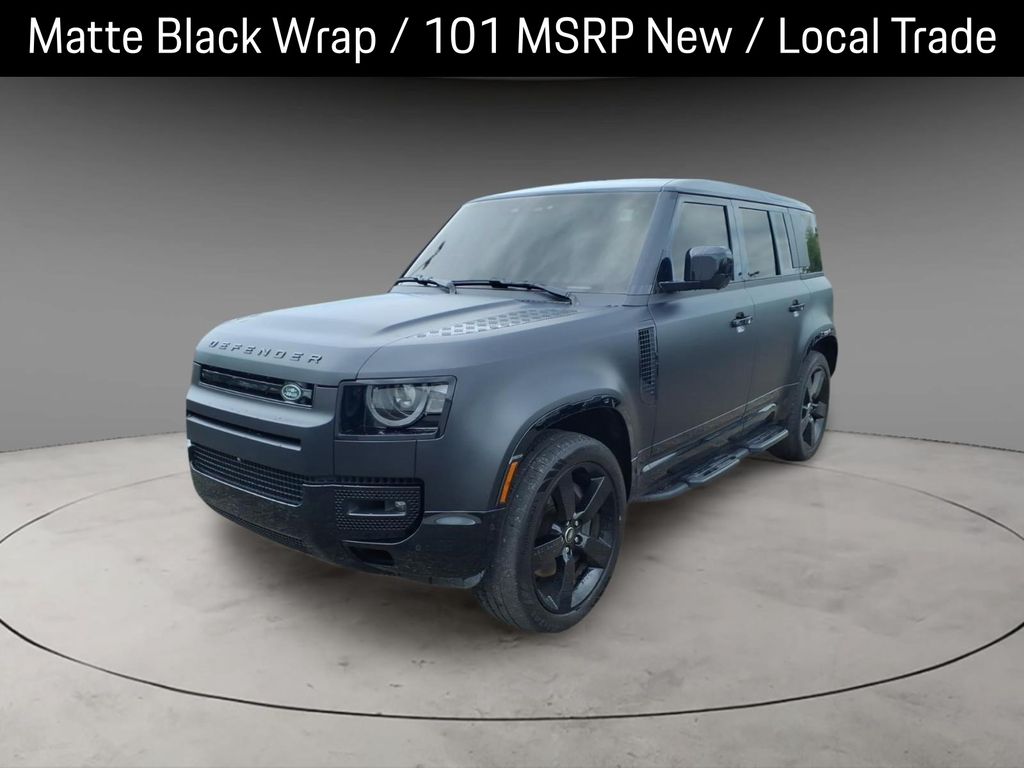 Santorini Black Metallic 2025 Land Rover Defender SUV / Crossover All-Wheel Drive 8-Speed Automatic