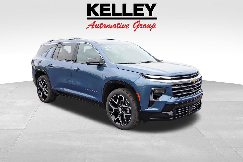 Lakeshore Blue Metallic 2025 Chevrolet Traverse SUV / Crossover Front-Wheel Drive 8-Speed Automatic