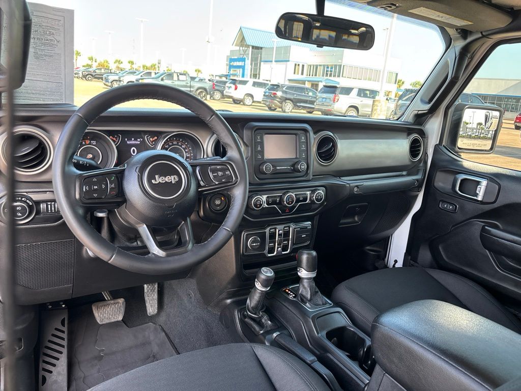 2020 Jeep Gladiator Sport White at DeMontrond Mazda