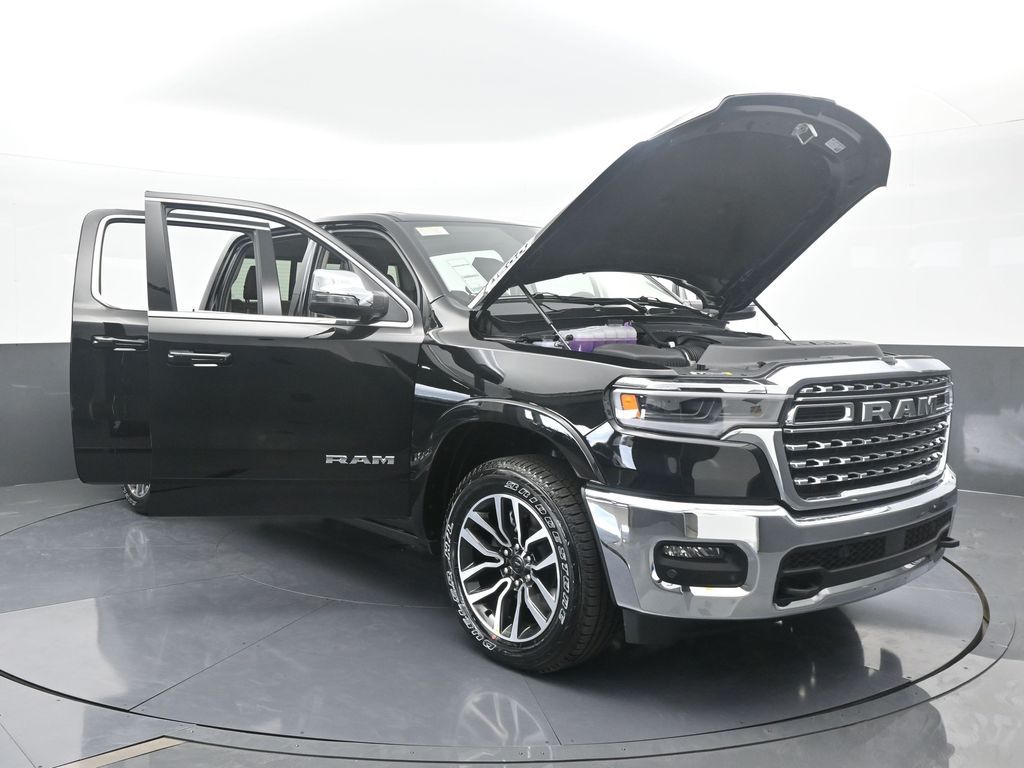 New 2026 Diamond Black Crystal Pearlcoat Ram Limited image 77