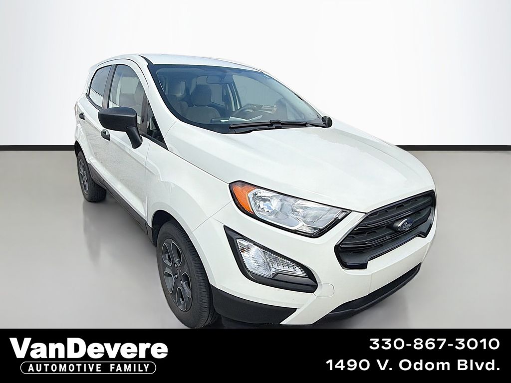 Diamond White 2022 Ford EcoSport SUV / Crossover All-Wheel Drive 6-Speed Automatic