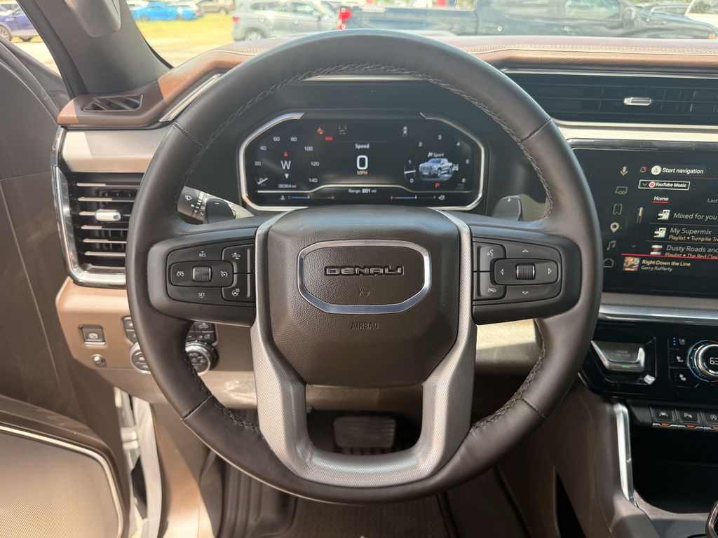 2024 GMC Sierra 1500 Denali White at Bayshore Chrysler Jeep Dodge Ram