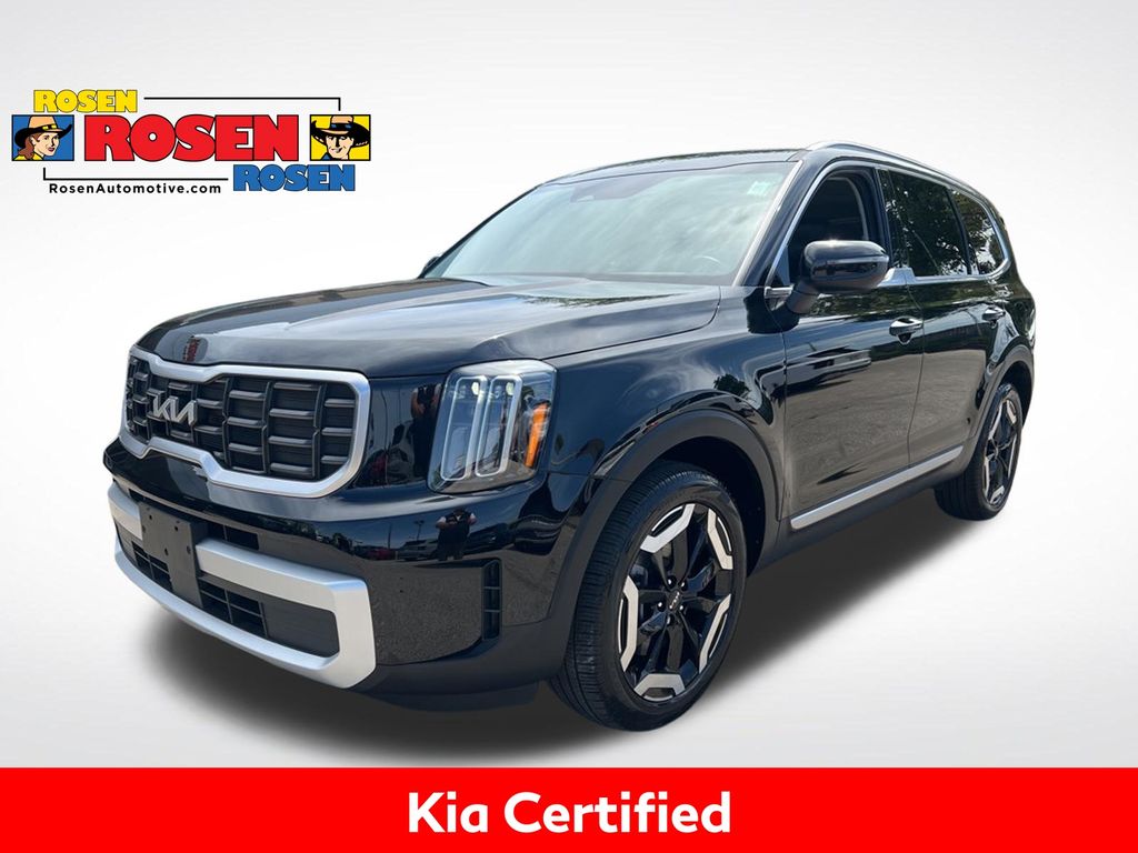 Ebony Black 2025 Kia Telluride SUV / Crossover All-Wheel Drive 8-Speed Automatic