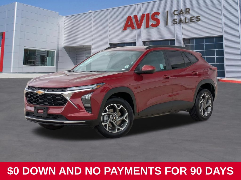 Red (Crimson Metallic) 2025 Chevrolet Trax SUV / Crossover Front-Wheel Drive 6-Speed Automatic