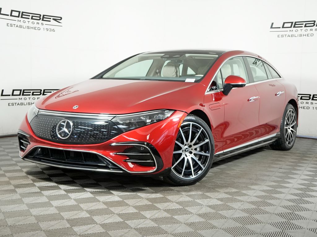 used 2023 Mercedes-Benz EQS car, priced at $48,988