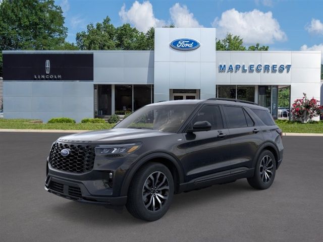 Agate Black Metallic 2026 Ford Explorer SUV / Crossover All-Wheel Drive Automatic