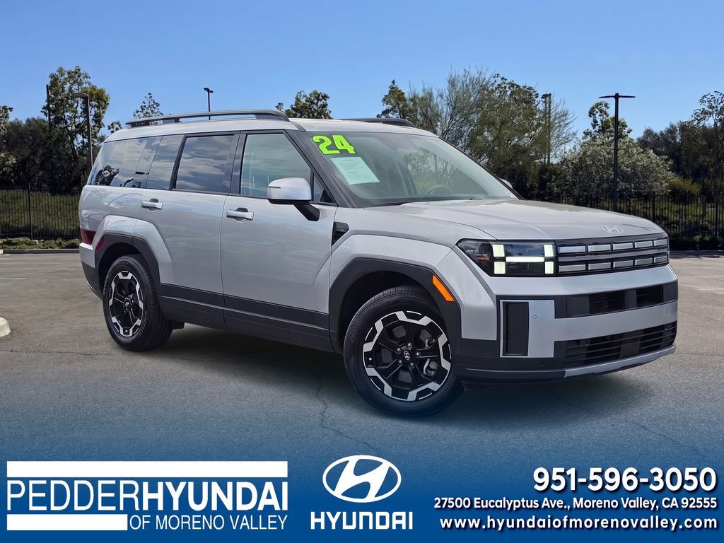 Shimmering Silver 2024 Hyundai Santa Fe SUV / Crossover Front-Wheel Drive Automatic