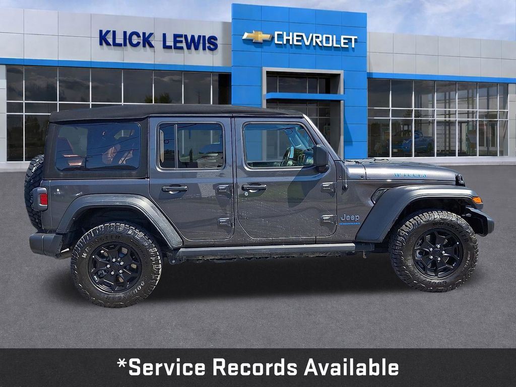 2023 Jeep Wrangler Base 4xe Gray at Bob Ruth Ford