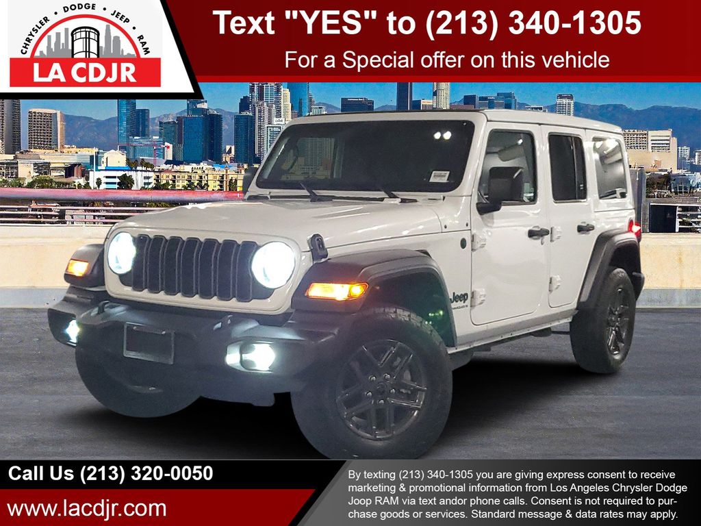 Bright White Clearcoat 2026 Jeep Wrangler SUV / Crossover Four-Wheel Drive 8-Speed Automatic