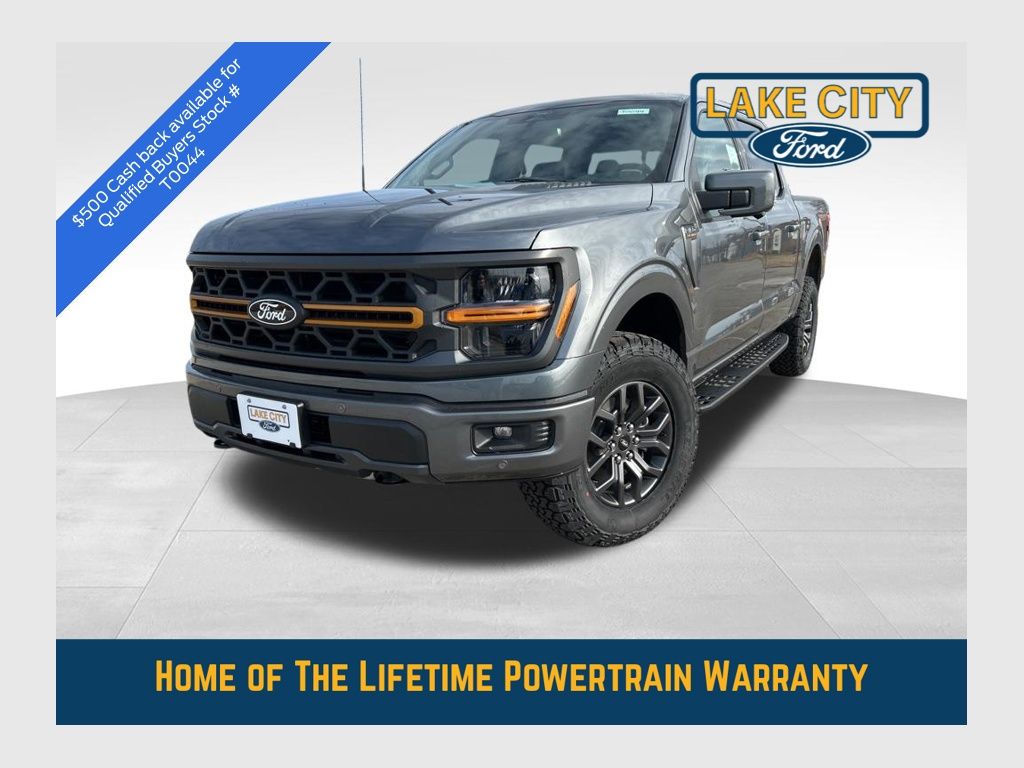 Carbonized Gray Metallic 2026 Ford F-150 Tremor SuperCrew 4WD Pickup Truck Four-Wheel Drive Automatic