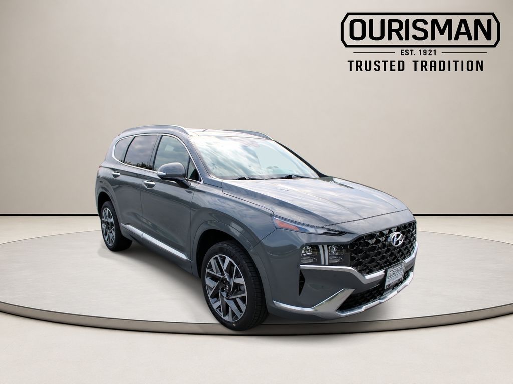 Gray 2023 Hyundai Santa Fe SUV / Crossover All-Wheel Drive Automatic