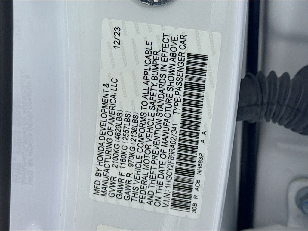 Used Car 2024 Honda Accord Hybrid  Touring For Sale Under $30,000 In Austin, Texas