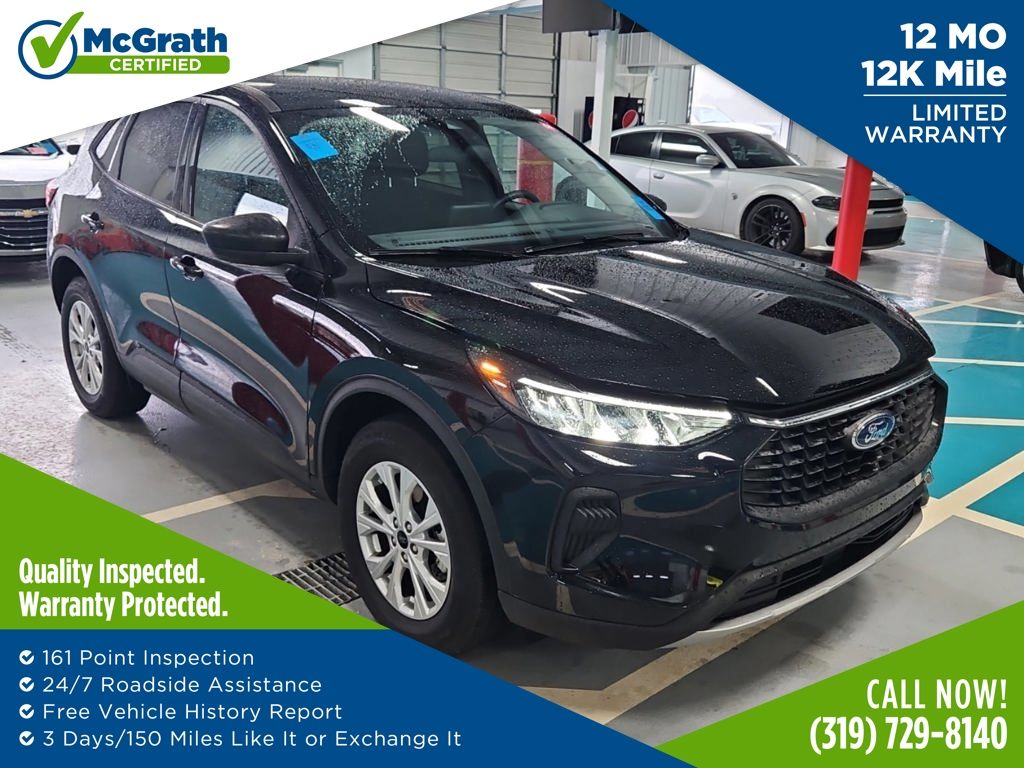 Black Metallic 2025 Ford Escape SUV / Crossover All-Wheel Drive 8-Speed Automatic