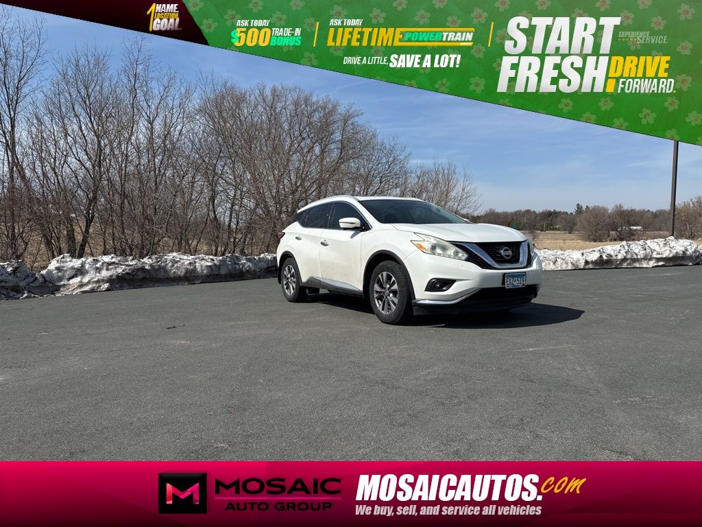 2017 Nissan Murano Platinum AWD SUV / Crossover All-Wheel Drive Continuously Variable Transmission