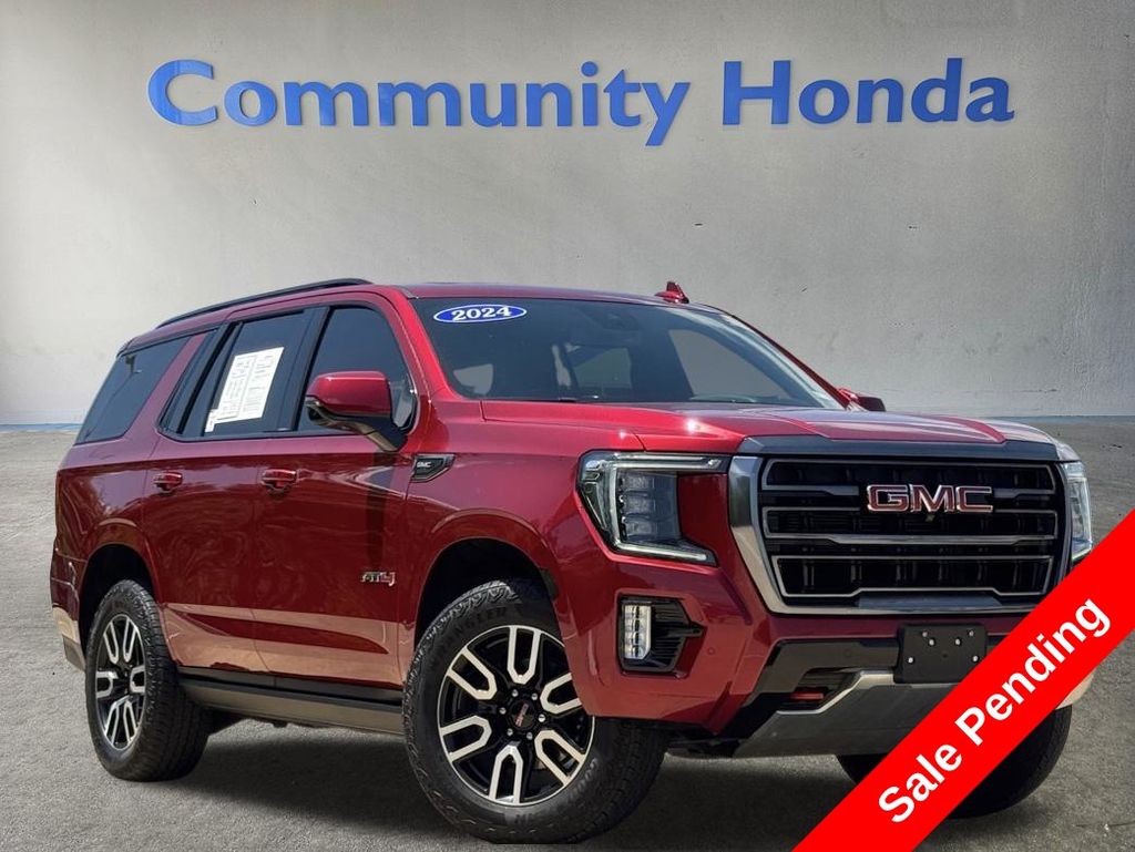 2024 GMC Yukon AT4 Red at Bayway Cadillac of The Woodlands