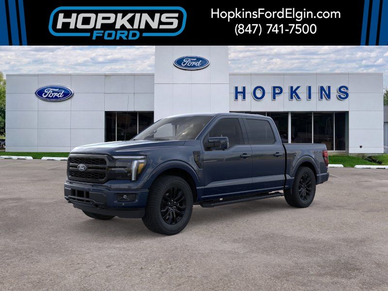 Antimatter Blue Metallic 2026 Ford F-150 Pickup Truck Four-Wheel Drive Automatic