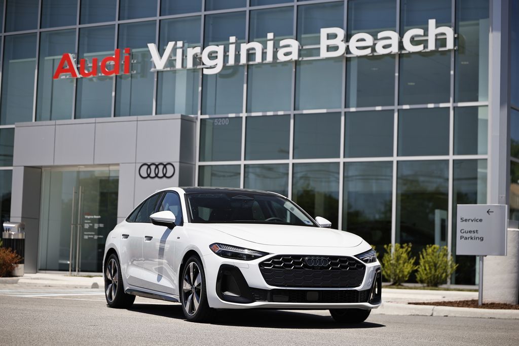 Glacier White Metallic 2026 Audi A5 Sedan All-Wheel Drive 7-Speed Automatic