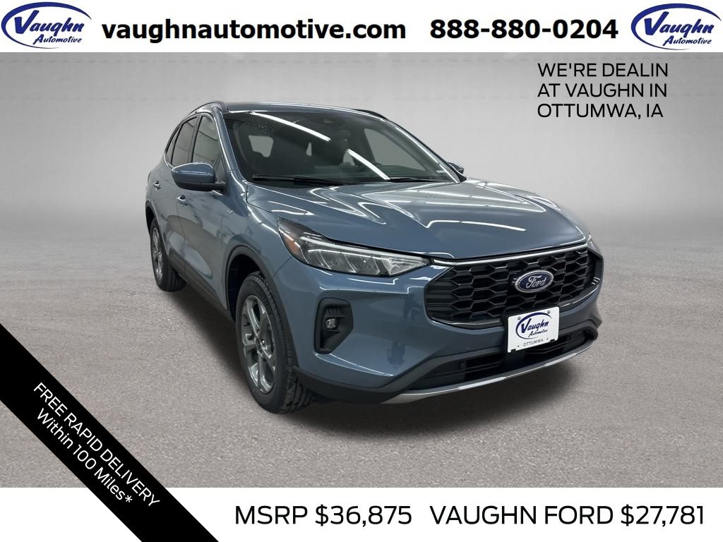 Vapor Blue Metallic 2026 Ford Escape Hybrid ST-Line Select AWD SUV / Crossover All-Wheel Drive Continuously Variable Transmission