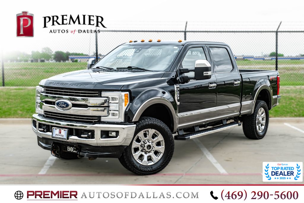 Shadow Black 2018 Ford F-250 Super Duty King Ranch Crew Cab 4WD Pickup Truck Four-Wheel Drive 6-Speed Automatic