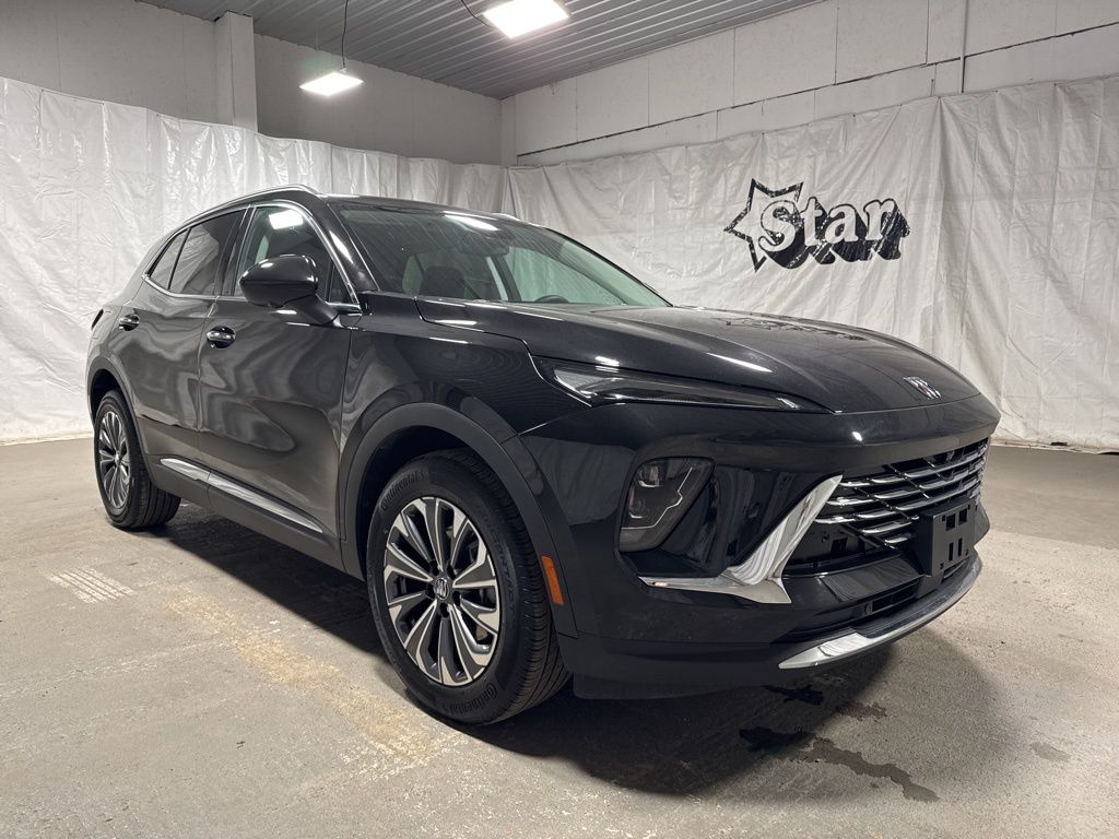 Black (Ebony Twilight Metallic) 2025 Buick Envision Preferred AWD SUV / Crossover All-Wheel Drive 9-Speed Automatic