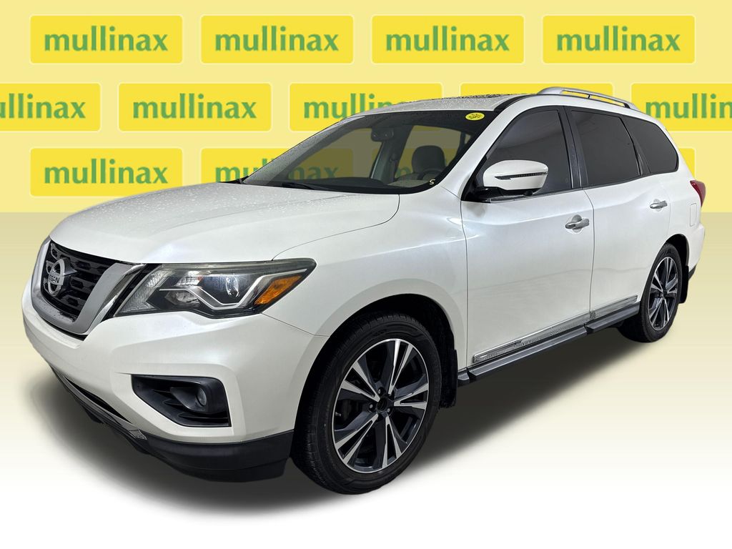 Certified Used 2018 White Nissan Platinum image 16