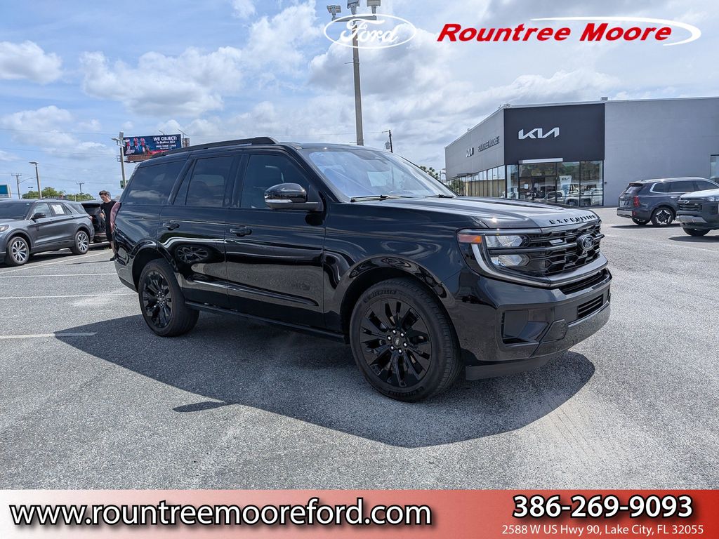 Black Metallic 2025 Ford Expedition Platinum 4WD SUV / Crossover Four-Wheel Drive Automatic