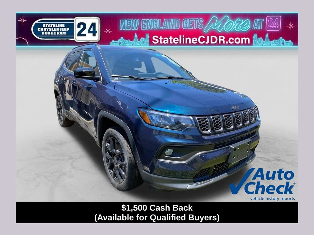 Blue Pearl 2026 Jeep Compass SUV / Crossover Four-Wheel Drive 8-Speed Automatic