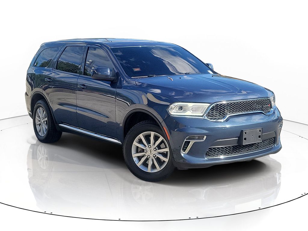 Reactor Blue Pearlcoat 2021 Dodge Durango SUV / Crossover All-Wheel Drive 8-Speed Automatic
