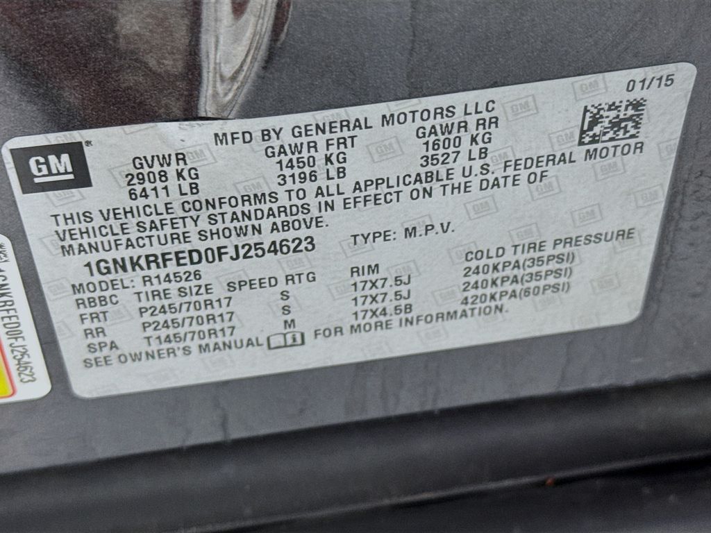 2015 Chevrolet Traverse LS photo