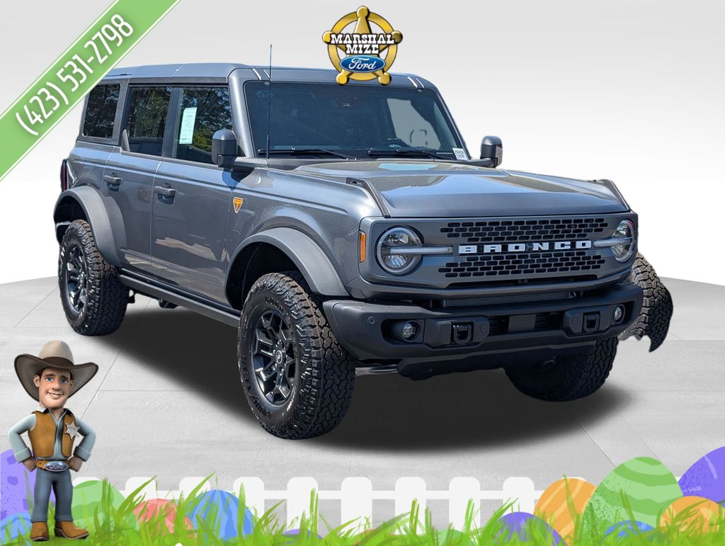 Carbonized Gray Metallic 2026 Ford Bronco Badlands 4-Door 4WD SUV / Crossover Four-Wheel Drive Automatic
