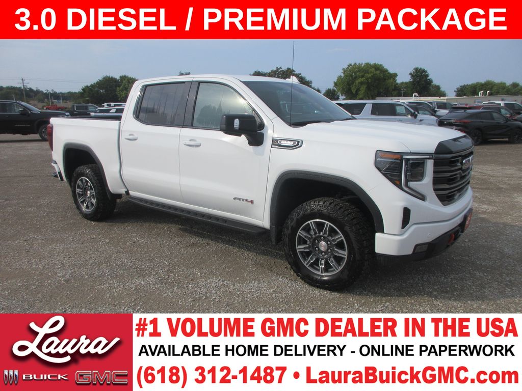 Summit White 2026 GMC Sierra 1500 Pickup Truck Four-Wheel Drive Automatic