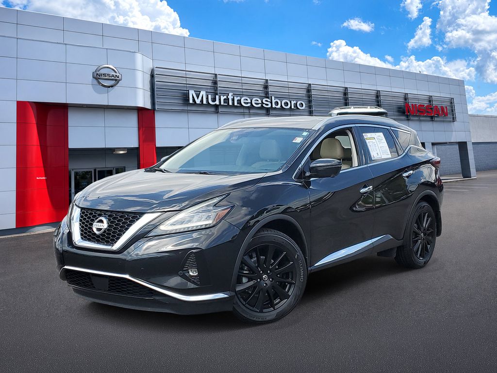 Gray (Magnetic Black Pearl) 2021 Nissan Murano SUV / Crossover Front-Wheel Drive Continuously Variable Transmission