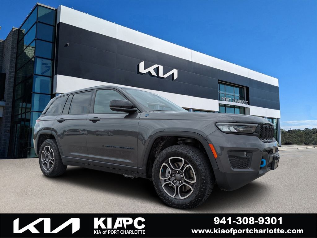 Baltic Gray Metallic Clearcoat 2022 Jeep Grand Cherokee 4xe SUV / Crossover Four-Wheel Drive 8-Speed Automatic