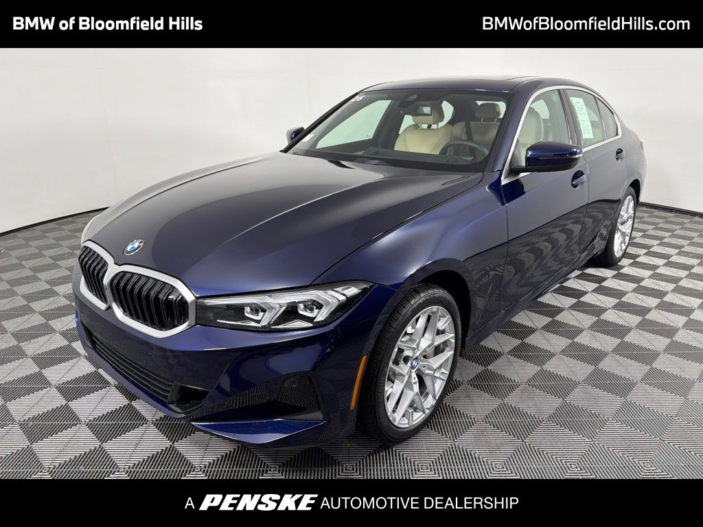 Tanzanite Blue II Metallic 2026 BMW 3 Series Sedan All-Wheel Drive 8-Speed Automatic