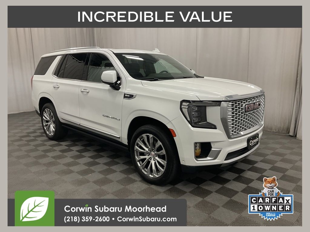 Summit White 2024 GMC Yukon SUV / Crossover Four-Wheel Drive 