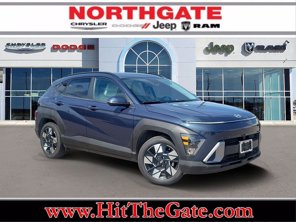 Denim Blue Pearl 2025 Hyundai Kona SUV / Crossover Front-Wheel Drive Continuously Variable Transmission