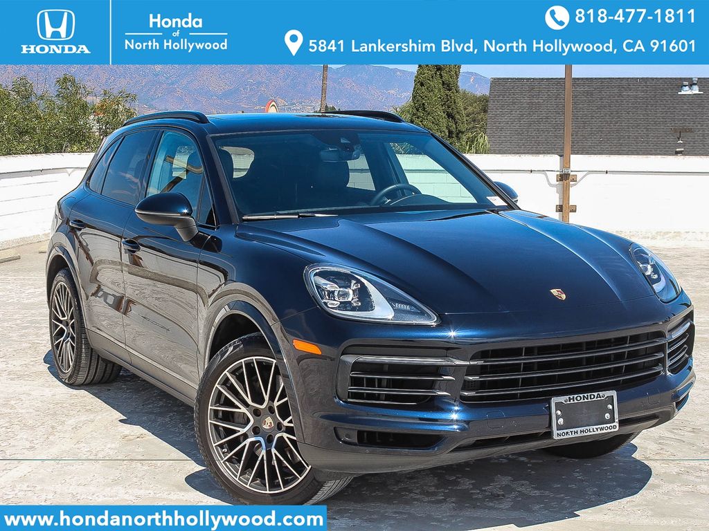 Moonlight Blue Metallic 2019 Porsche Cayenne SUV / Crossover All-Wheel Drive 8-Speed Automatic