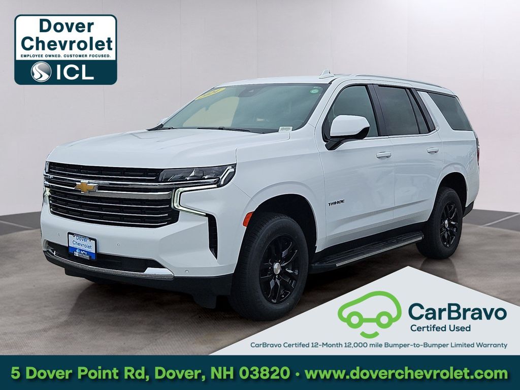 Summit White 2024 Chevrolet Tahoe SUV / Crossover Four-Wheel Drive Automatic