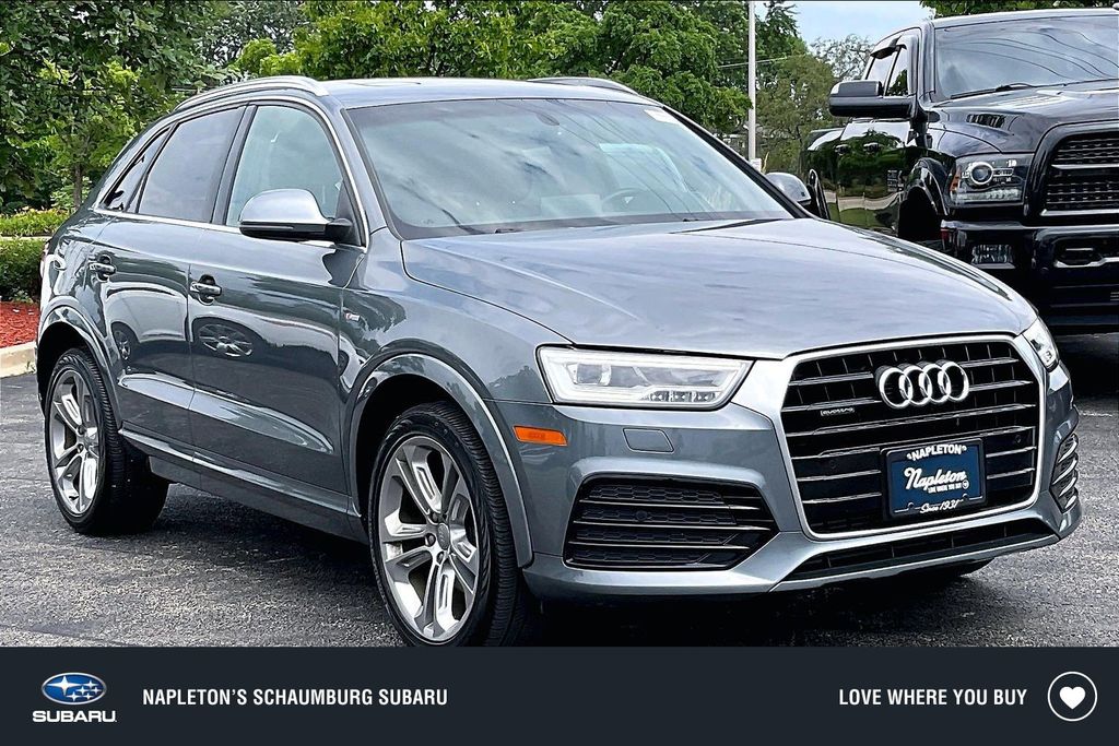 Monsoon Gray Metallic 2016 Audi Q3 SUV / Crossover All-Wheel Drive 6-Speed Automatic