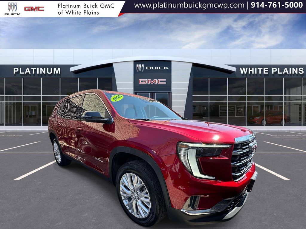 Volcanic Red Tintcoat 2025 GMC Acadia Elevation AWD SUV / Crossover Four-Wheel Drive 8-Speed Automatic