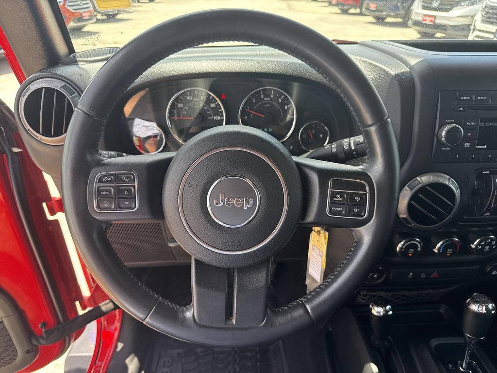2018 Jeep Wrangler JK Unlimited Sport Red at North Houston Mitsubishi