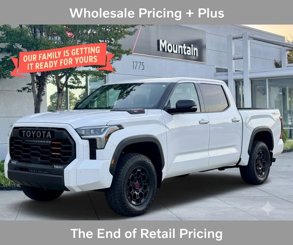 Ice 2025 Toyota Tundra Hybrid TRD Pro HV CrewMax Cab 4WD Pickup Truck Four-Wheel Drive Automatic
