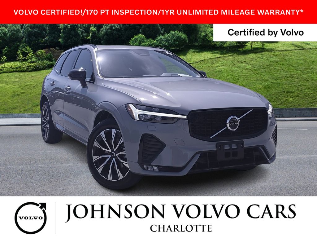 Gray (Vapour Grey Metallic) 2025 Volvo XC60 B5 Core Dark Theme AWD SUV / Crossover All-Wheel Drive Automatic