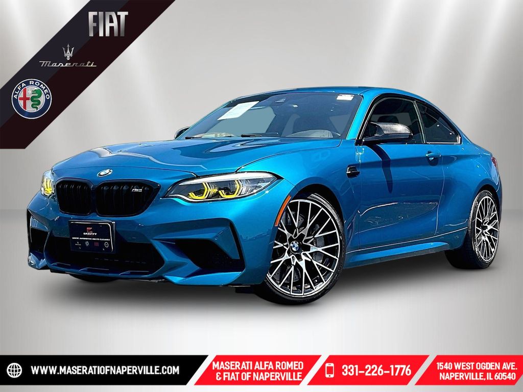 Long Beach Blue Metallic 2021 BMW M2 Coupe Rear-Wheel Drive 7-Speed Automatic