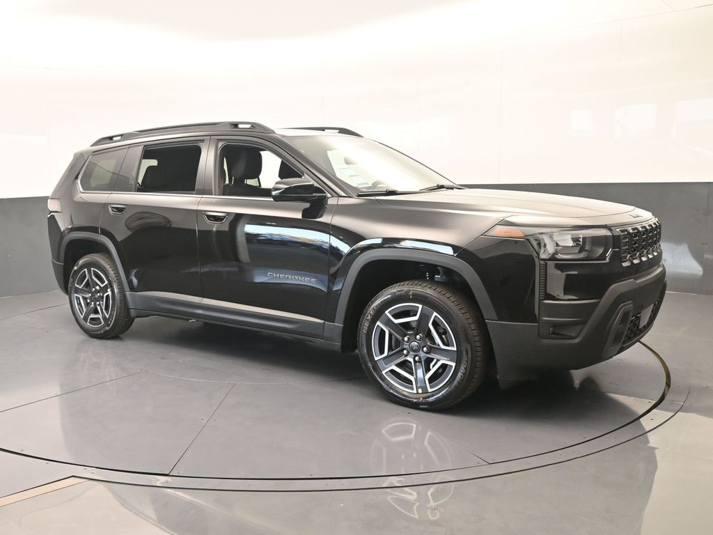 New 2026 Diamond Black Crystal Pearlcoat Jeep Laredo image 8