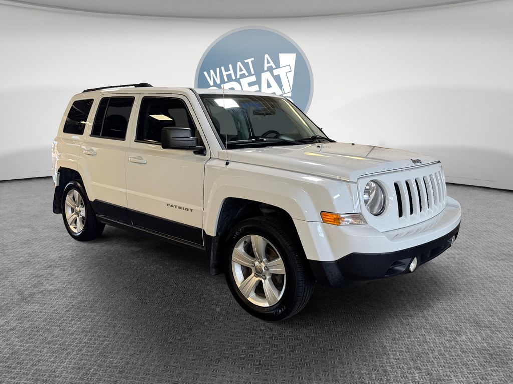 Bright White Clearcoat 2015 Jeep Patriot SUV / Crossover Four-Wheel Drive 6-Speed Automatic