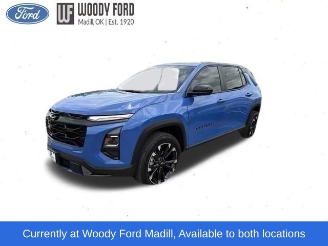 Reef Blue Metallic 2025 Chevrolet Equinox RS FWD SUV / Crossover Front-Wheel Drive Continuously Variable Transmission
